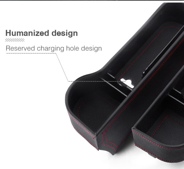 PU Car Organizer Seat Gap Storage Box Car Seat Side Slit for Wallet Phone Coins Cigarette Keys Cards Car Accessories - Image 15