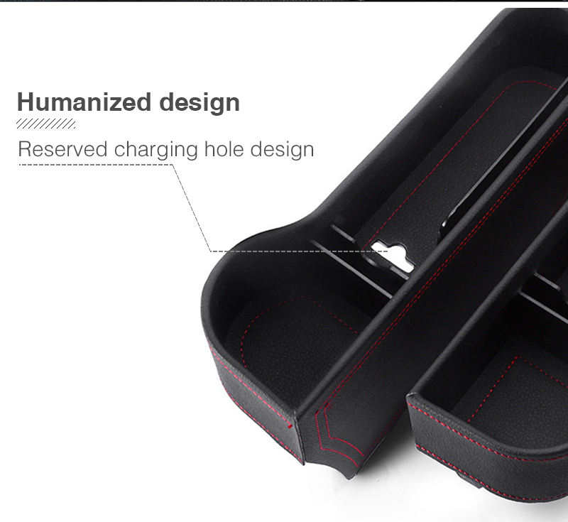 PU Car Organizer Seat Gap Storage Box Car Seat Side Slit for Wallet Phone Coins Cigarette Keys Cards Car Accessories - Image 15