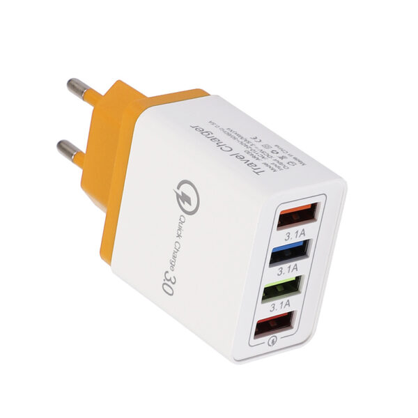 USB Charger Quick Charge 3.0 4 Phone Adapter For Tablet Portable Wall Mobile Charger Fast Charger - Image 16