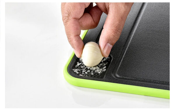 Double-side Cutting Board With Defrosting Function Chopping Board Kitchen Grinding Cutting Board With Knife Sharpener - Image 11