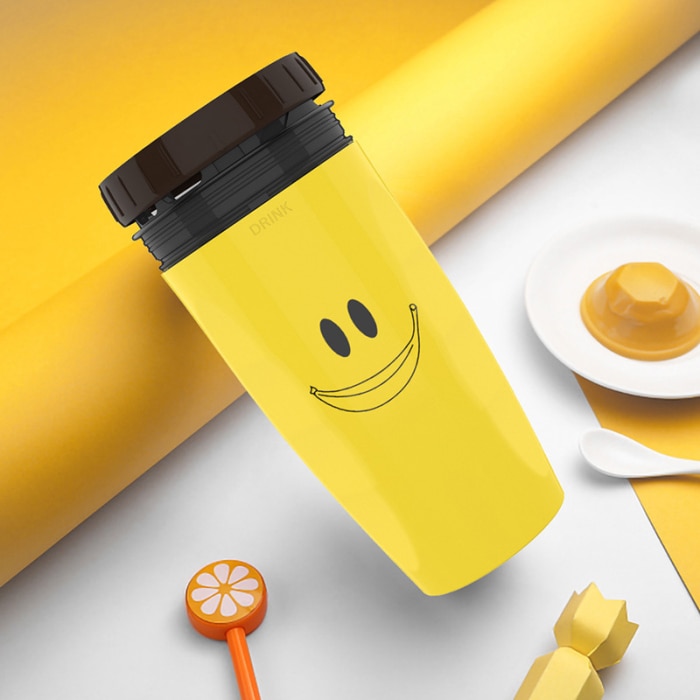 No Cover Twist Cup Travel Portable Cup Double Insulation Tumbler Straw Sippy Water Bottles Portable For Children Adults - Image 11