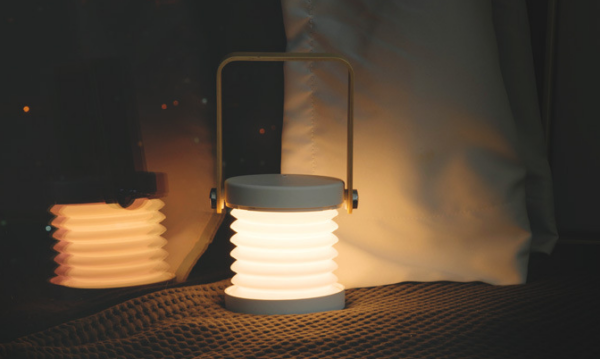 Foldable Touch Dimmable Reading LED Night Light Portable Lantern Lamp USB Rechargeable For Home Decor - Image 12