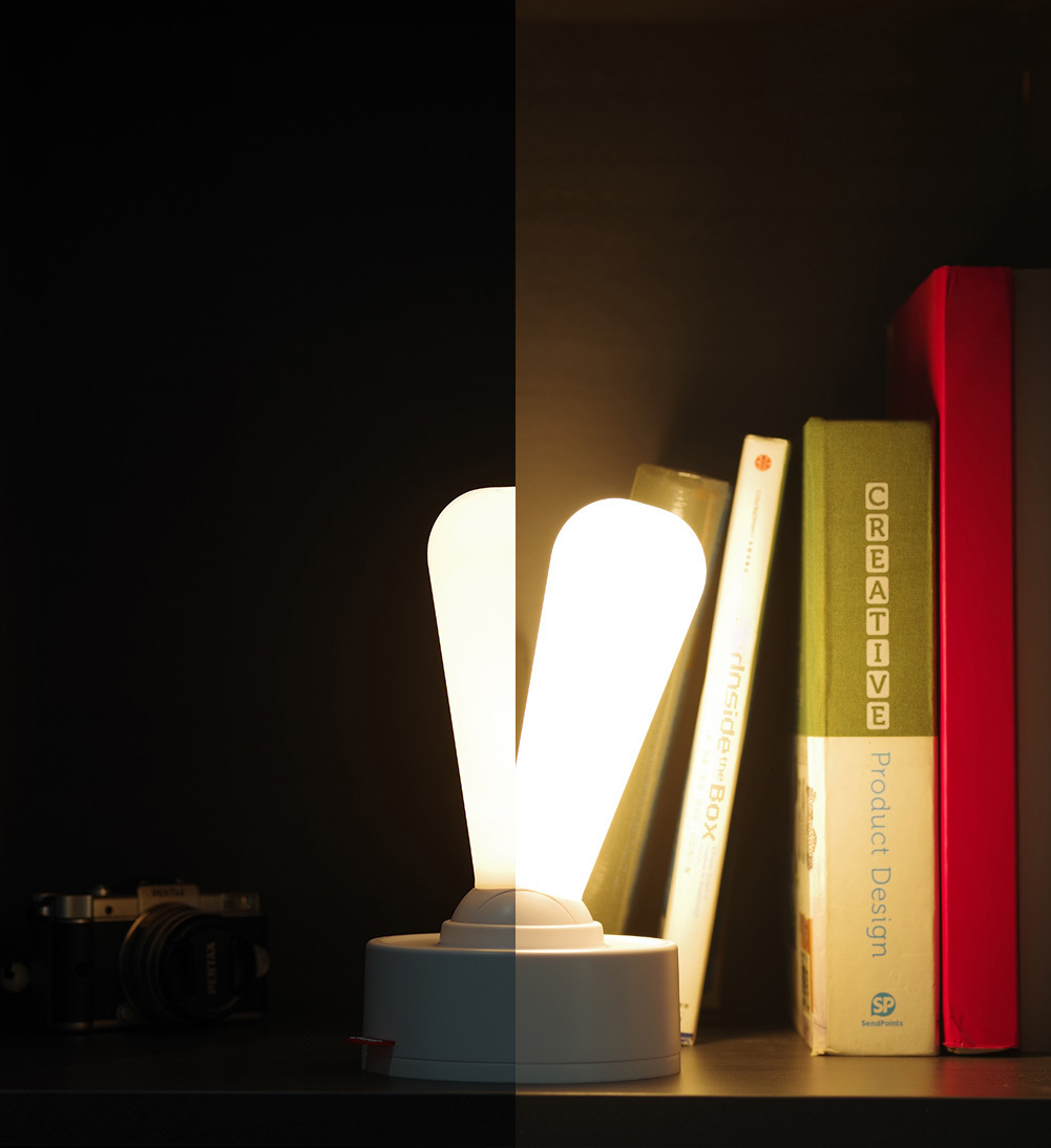 Toggle Light Indoor Bedroom Bedside Atmosphere Light Silicone USB Rechargeable Wall Light Silicone Small Night Lamp Decoration Home Decor - Image 8