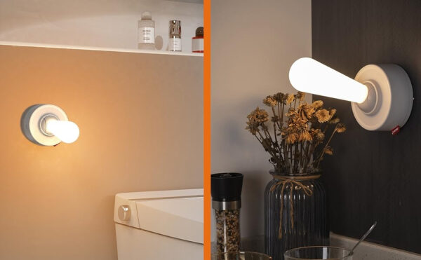 Toggle Light Indoor Bedroom Bedside Atmosphere Light Silicone USB Rechargeable Wall Light Silicone Small Night Lamp Decoration Home Decor - Image 10