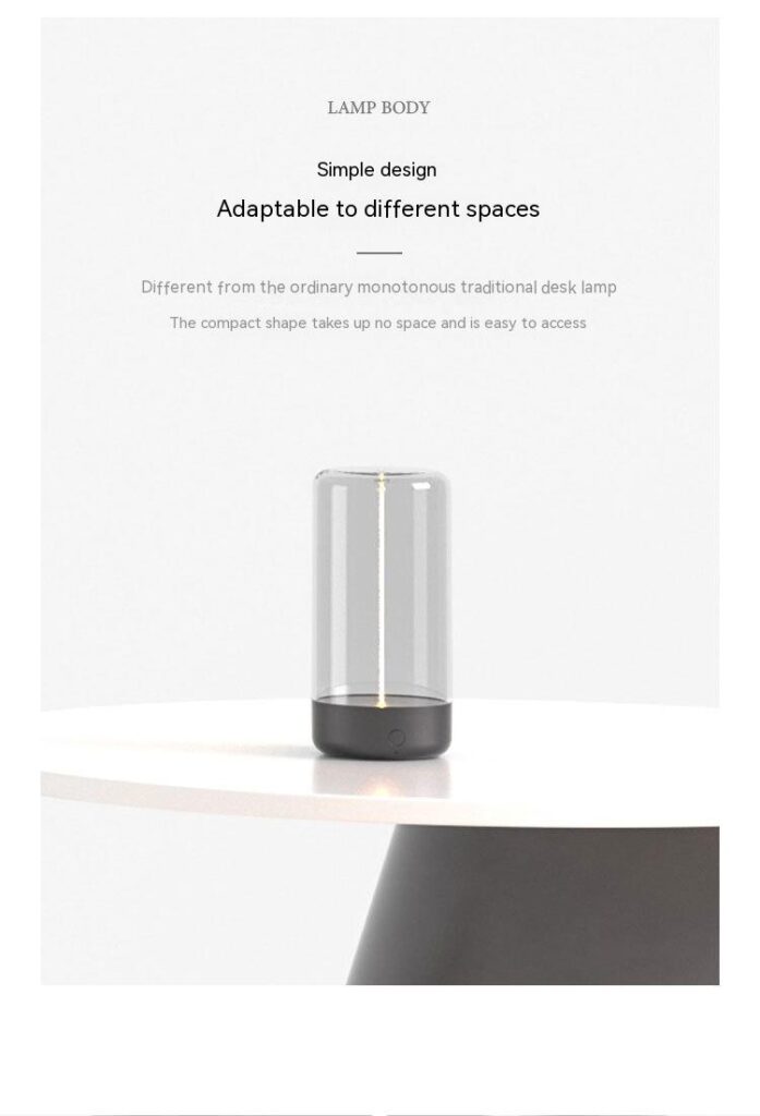 New LED Camping Light Type-c Rechargeable Portable Night Light With High Transparency And Anti Drop Creative Atmosphere Light