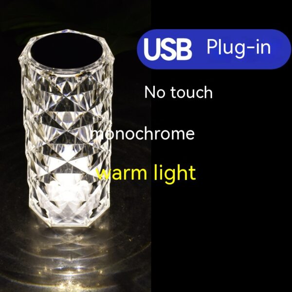 Crystal Rose Lamp Atmosphere Creative Led Table Lamp - Image 11