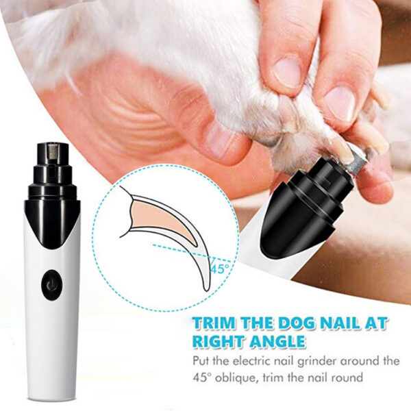 Pet Dog Cat Pencil Sharpener, Electric Nail Clippers Cleaning Nail Clippers - Image 18