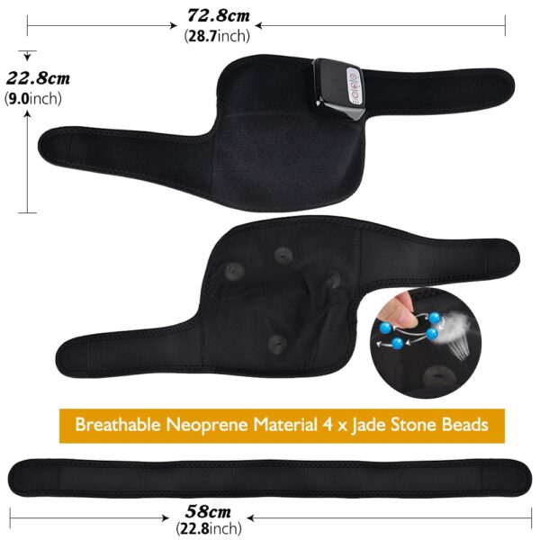 Electric Infrared Heating Knee Massager Wrap Elbow Joint Support Vibration Therapy Physiotherapy Machine Pain Relief Massageador - Image 12