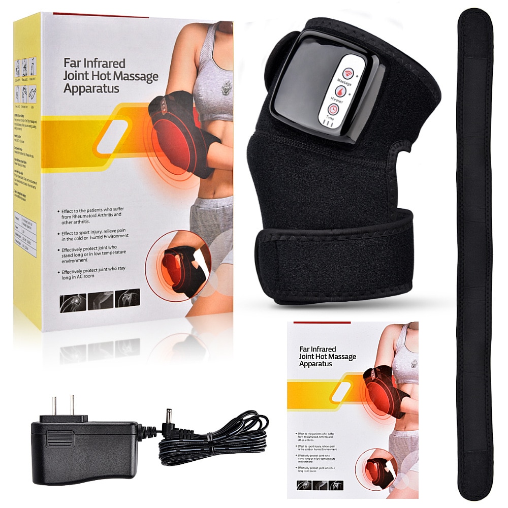 Electric Infrared Heating Knee Massager Wrap Elbow Joint Support Vibration Therapy Physiotherapy Machine Pain Relief Massageador - Image 11