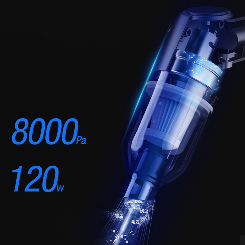 Mini Fashion Car High-Power Car Vacuum Cleaner - Image 11