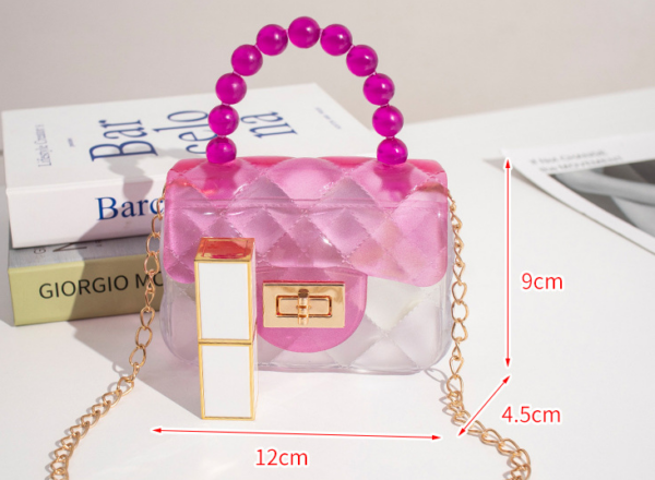 Pearl Handheld Transparent Jelly Bag - Image 17