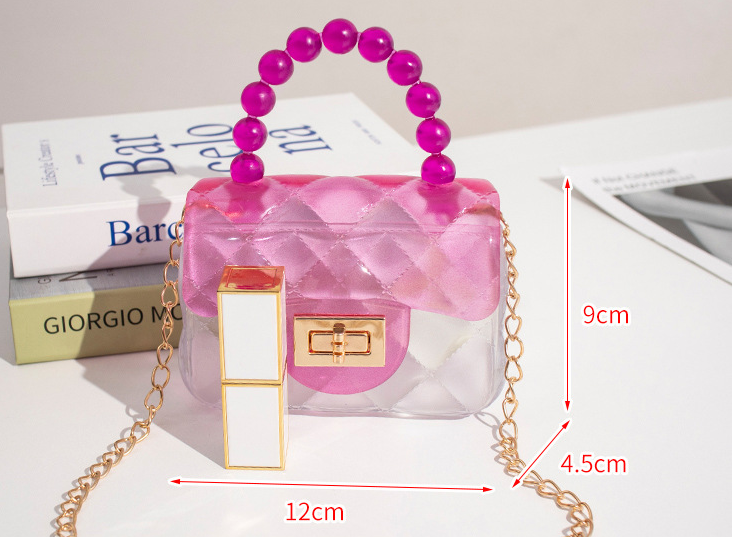 Pearl Handheld Transparent Jelly Bag