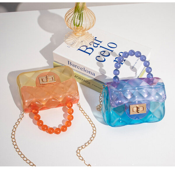 Pearl Handheld Transparent Jelly Bag - Image 18