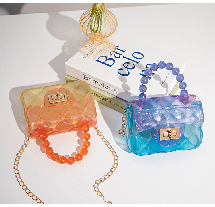 Pearl Handheld Transparent Jelly Bag