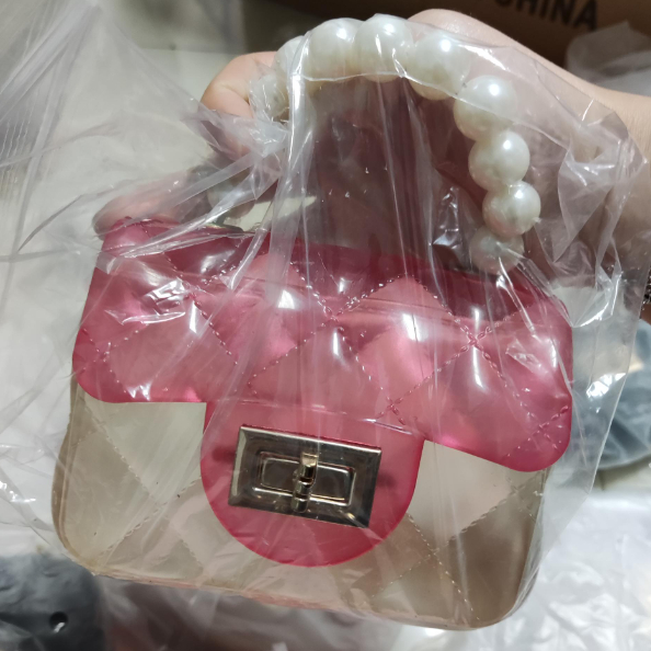 Pearl Handheld Transparent Jelly Bag - Image 20