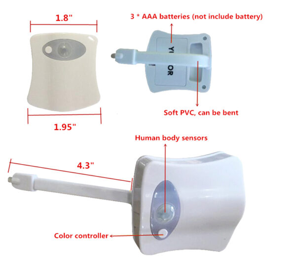 Toilet Induction LED Night Light - Image 18