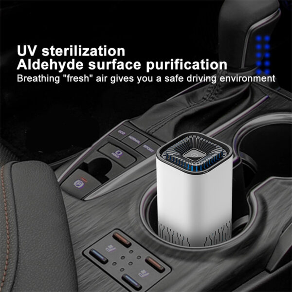 Car Air Purifier Portable Negative Ion Generator Remove Formaldehyde Dust Smoke Air Freshen Washer For Home Car - Image 19