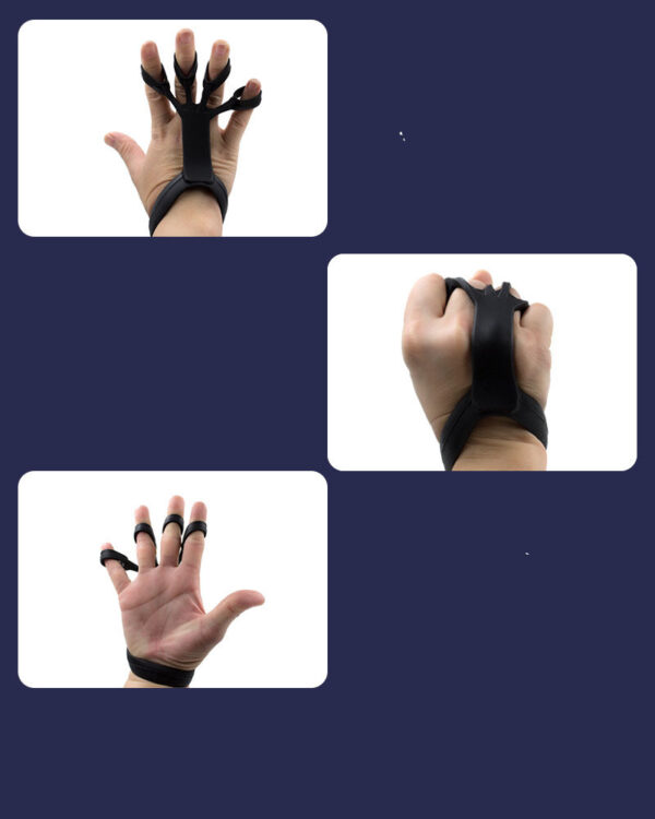 Silicone Grip Device Finger Exercise Stretcher Arthritis Hand Grip Trainer Strengthen Rehabilitation Training To Relieve Pain - Image 15