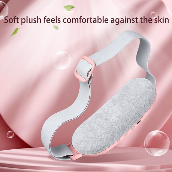 Menstrual Heating Pad Smart Warm Belt Relief Waist Pain Cramps Vibrating Abdominal Massager Electric Waist Belt Device - Image 12