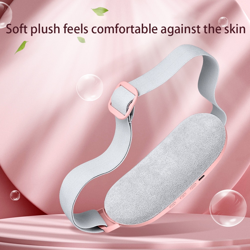 Menstrual Heating Pad Smart Warm Belt Relief Waist Pain Cramps Vibrating Abdominal Massager Electric Waist Belt Device - Image 12