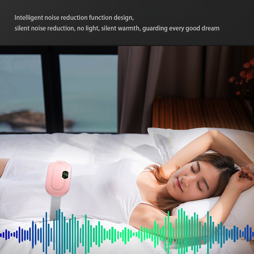Menstrual Heating Pad Smart Warm Belt Relief Waist Pain Cramps Vibrating Abdominal Massager Electric Waist Belt Device - Image 19