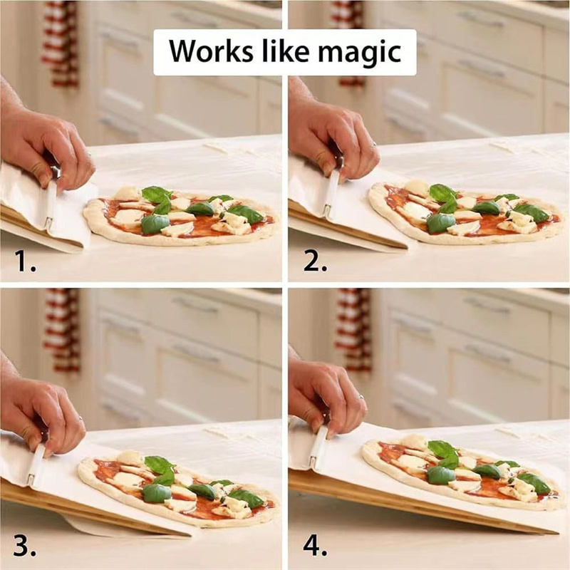 3 Sizes Sliding Pizza Peel Shovel Storage Board Pala Pizza Scorrevole Wooden Handle Transfer Pizza Kitchen Gadgets - Image 11