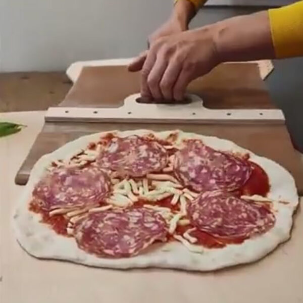 3 Sizes Sliding Pizza Peel Shovel Storage Board Pala Pizza Scorrevole Wooden Handle Transfer Pizza Kitchen Gadgets - Image 14
