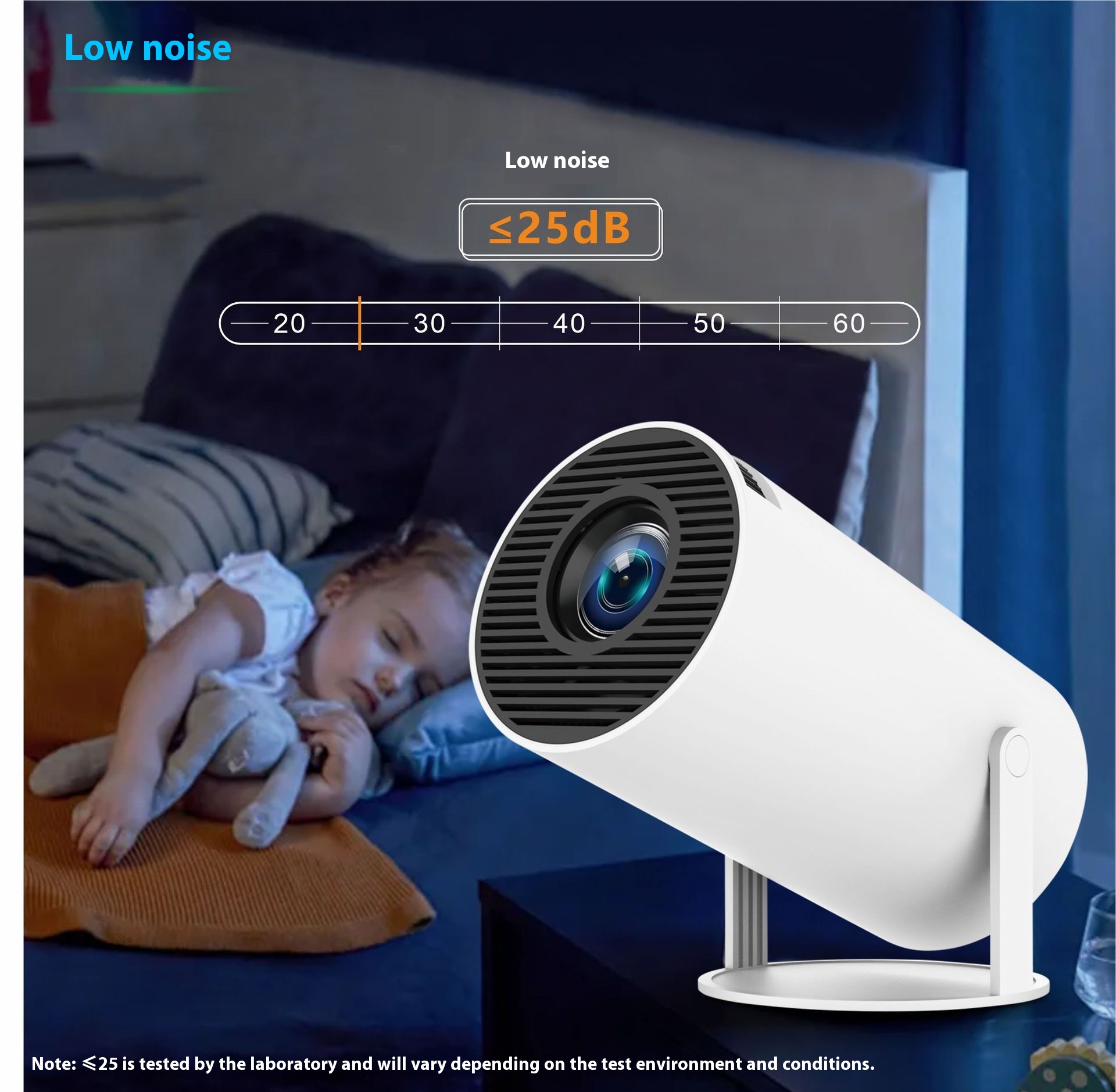 HY300 Pro Projector Home Theater Entertainment Portable Small Projector - Image 15