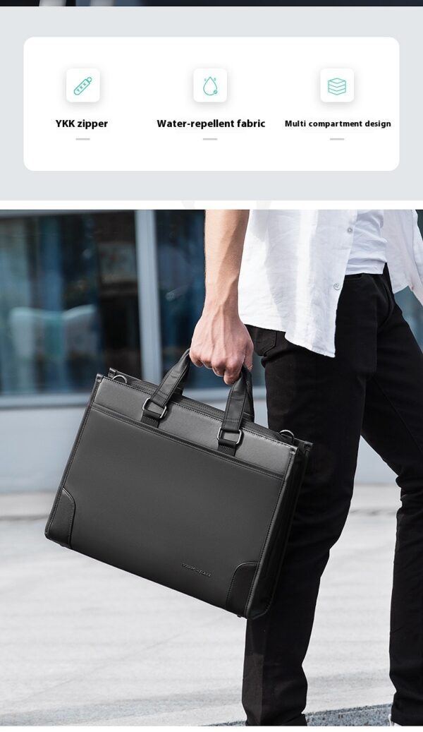 Men's Business Handheld Notebook Computer Briefcase - Image 15