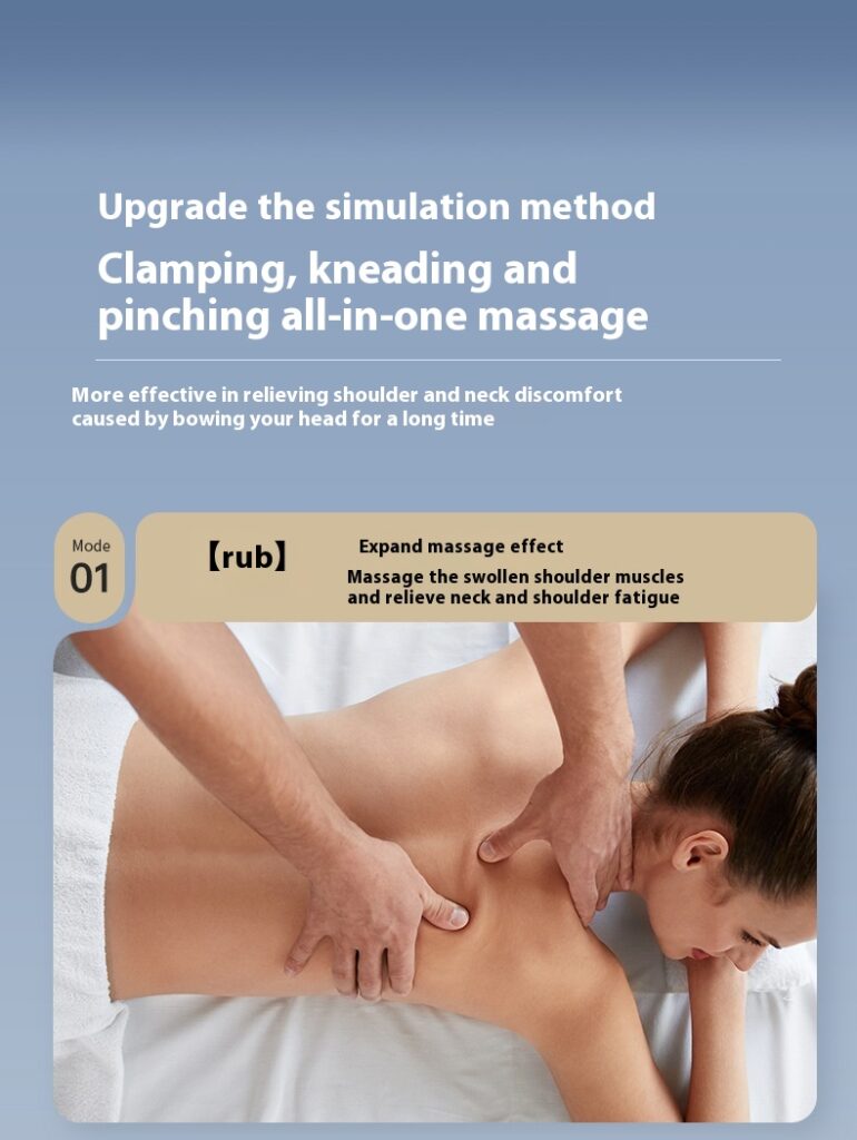 Neck Massager Back Waist Massage Instrument Multifunctional