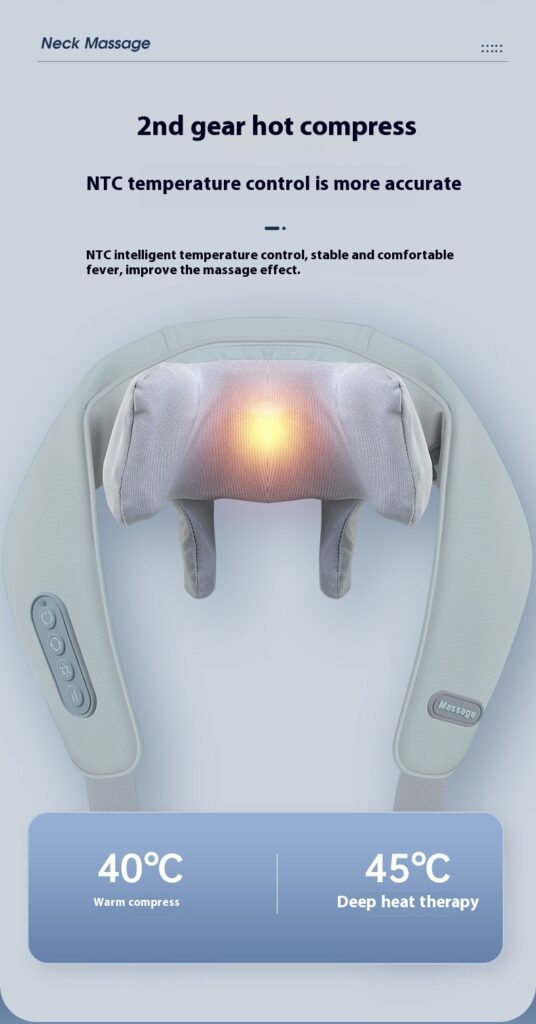 Neck Massager Back Waist Massage Instrument Multifunctional