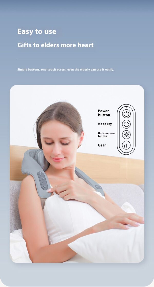 Neck Massager Back Waist Massage Instrument Multifunctional - Image 22