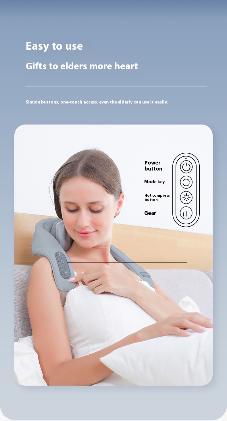 Neck Massager Back Waist Massage Instrument Multifunctional - Image 22