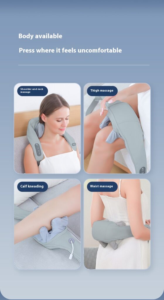 Neck Massager Back Waist Massage Instrument Multifunctional