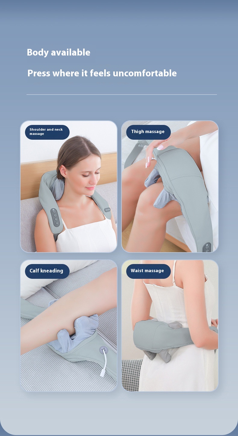 Neck Massager Back Waist Massage Instrument Multifunctional - Image 23