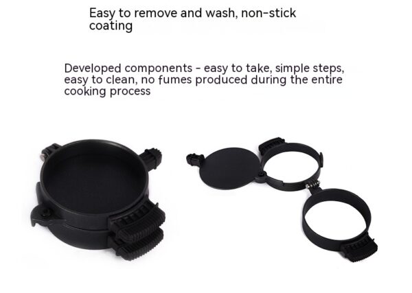 Household Breakfast Machine Hamburg Sandwich Maker With Egg Cooker Ring Machine Bread Sandwich Machine Waffle Machine - Image 18