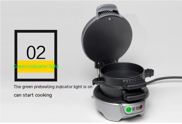 Household Breakfast Machine Hamburg Sandwich Maker With Egg Cooker Ring Machine Bread Sandwich Machine Waffle Machine - Image 12