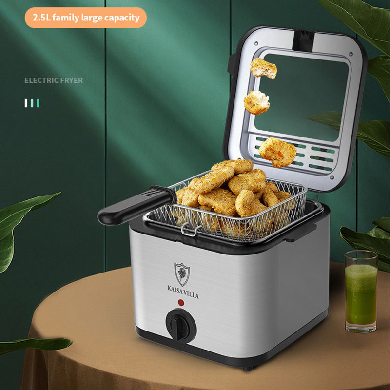 Visual Multifunctional Electric Air Fryer Skewer French Fries Machine - Image 1
