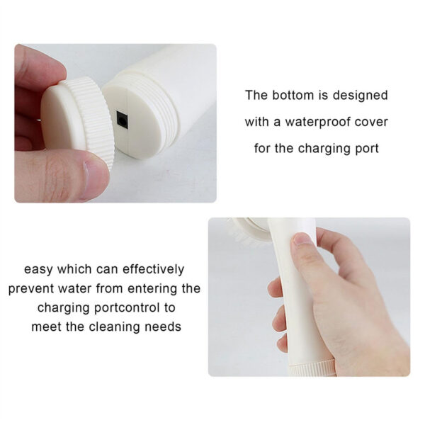 Electric Cleaning Brush 4 In 1 Spinning Scrubber Handheld Electric Cordless Cleaning Brush Portable - Image 14