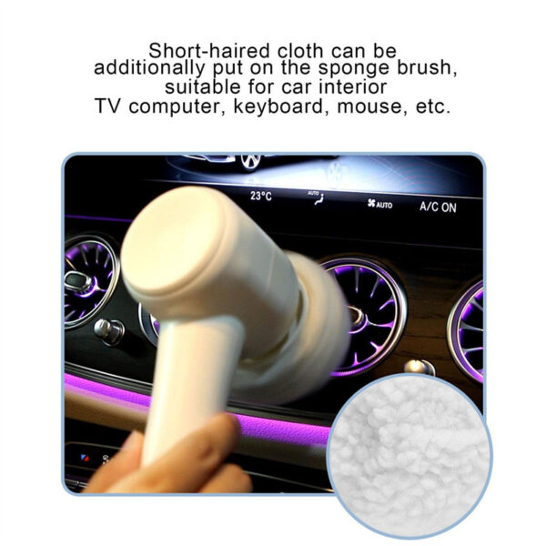 Electric Cleaning Brush 4 In 1 Spinning Scrubber Handheld Electric Cordless Cleaning Brush Portable - Image 13