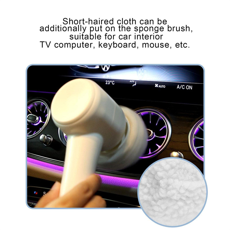 Electric Cleaning Brush 4 In 1 Spinning Scrubber Handheld Electric Cordless Cleaning Brush Portable - Image 13