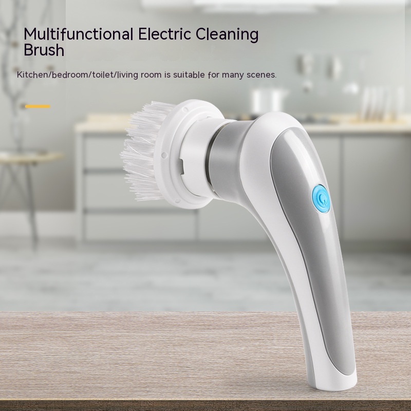 Electric Cleaning Brush 4 In 1 Spinning Scrubber Handheld Electric Cordless Cleaning Brush Portable - Image 11