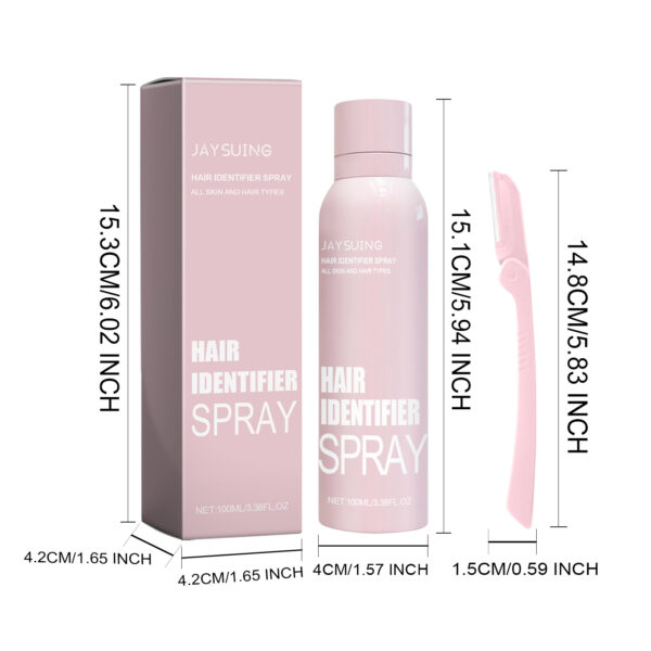 Hair Identifier Spray Set For Face Shaving Moisturizing Dermaplaner Spray For Face Shaving Skin Care - Image 11