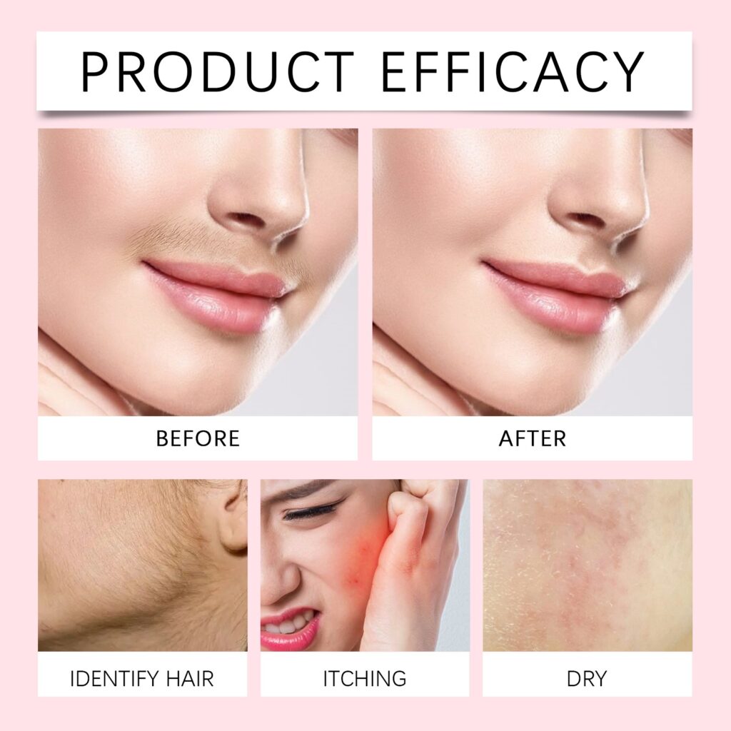 Hair Identifier Spray Set For Face Shaving Moisturizing Dermaplaner Spray For Face Shaving Skin Care