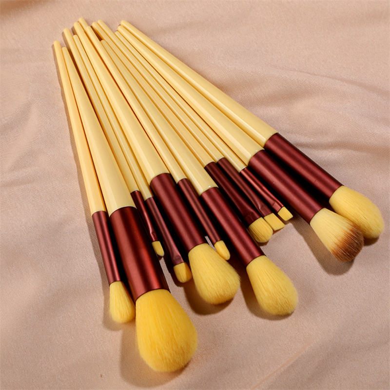 13Pcs Makeup Brush Set Make Up Concealer Brush Blush Powder Brush Eye Shadow Highlighter Foundation Brush Cosmetic Beauty Tools - Image 11