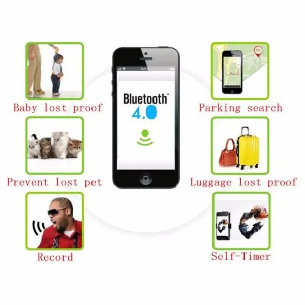 Water Drop Bluetooth-compatible Anti Lost Object Finder - Image 22
