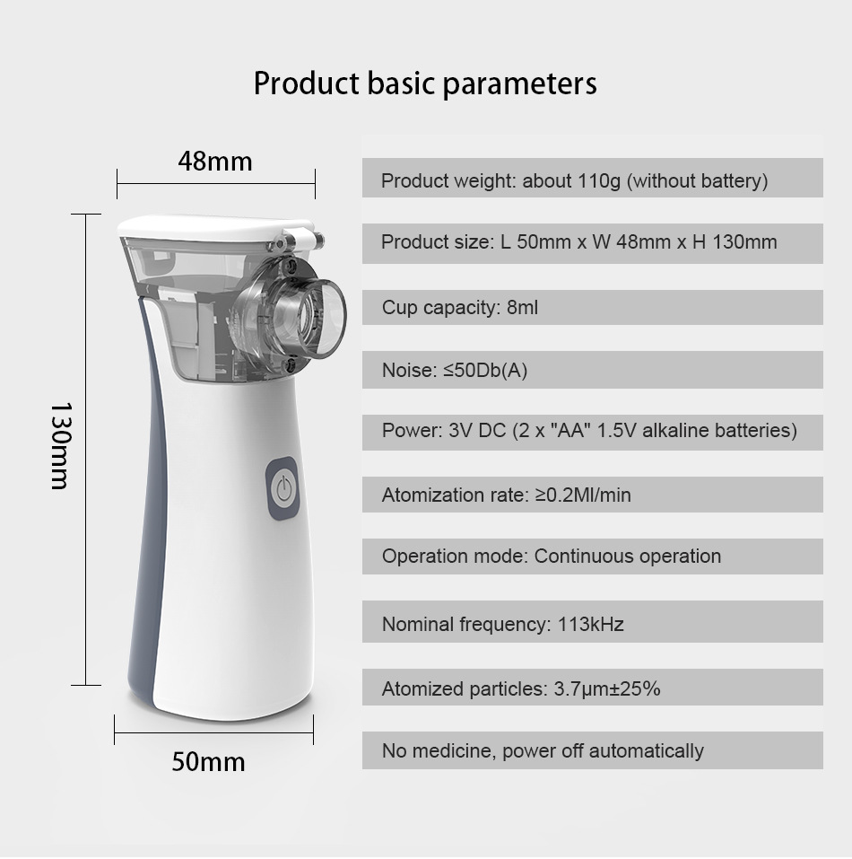Newest Medical Nebulizer Handheld - Image 14