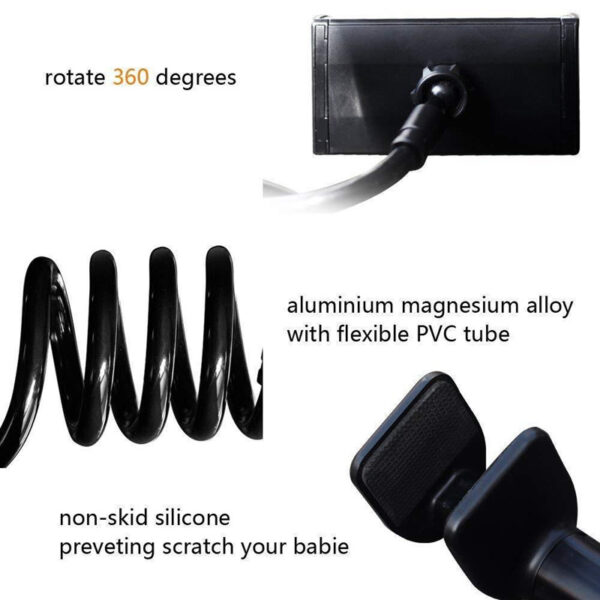 360 Degree Spiral Base Lazy Mobile Phone Tablet Stand - Image 17