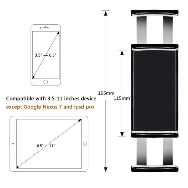 360 Degree Spiral Base Lazy Mobile Phone Tablet Stand - Image 9