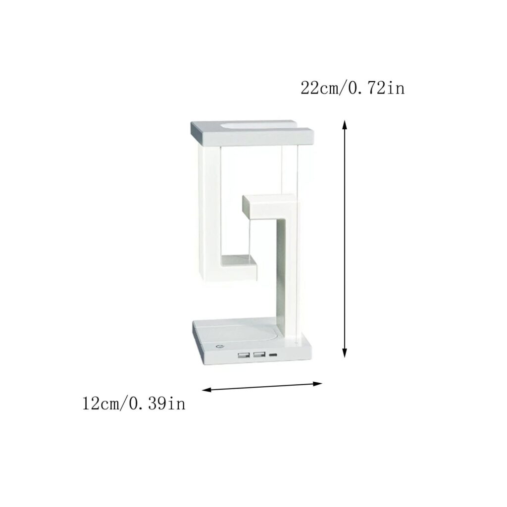 Creative Smartphone Wireless Charging Suspension Table Lamp Balance Lamp Floating For Home Bedroom